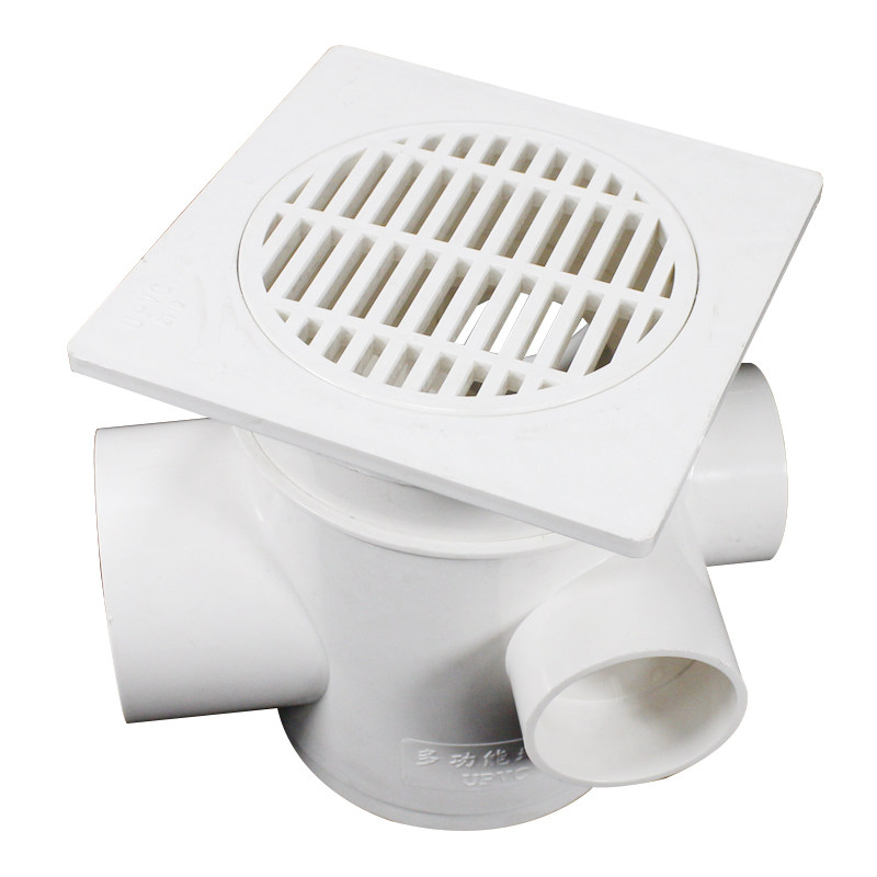 PVC多功能防臭水封地漏卫生间厕所下水管同层排水多通道汇集器50,淘宝优惠券,粉丝福利购,淘宝优惠卷