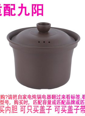 适配九阳0.7升电炖锅DGJ0701AK内锅陶瓷煲粥紫砂内胆盖电器子配件