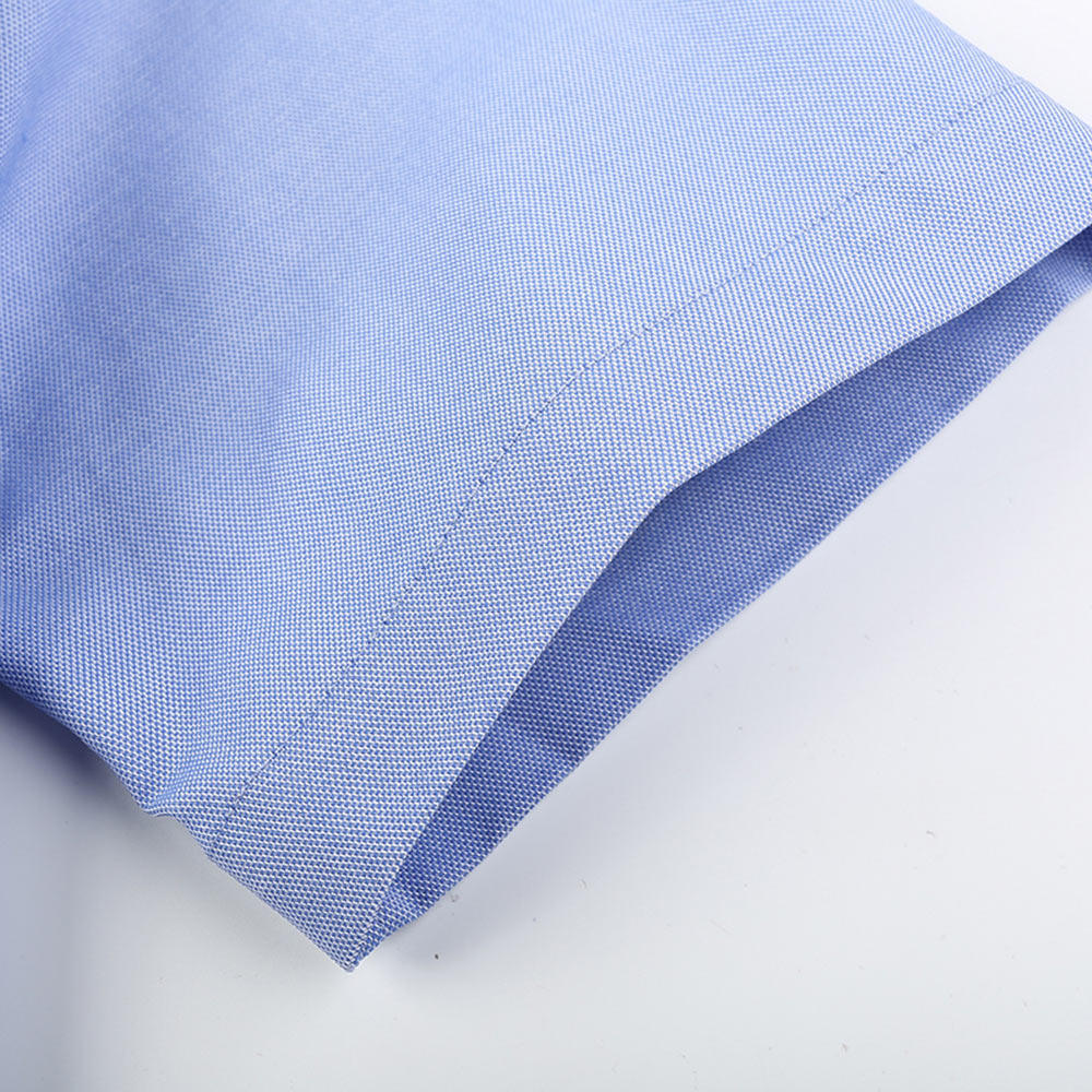 Regatta Club夏装新款男士短袖衬衫牛津纺纯色休闲宽松男衬衣 - 图2