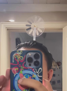 大脑加载中宕机发箍发夹可旋转怪