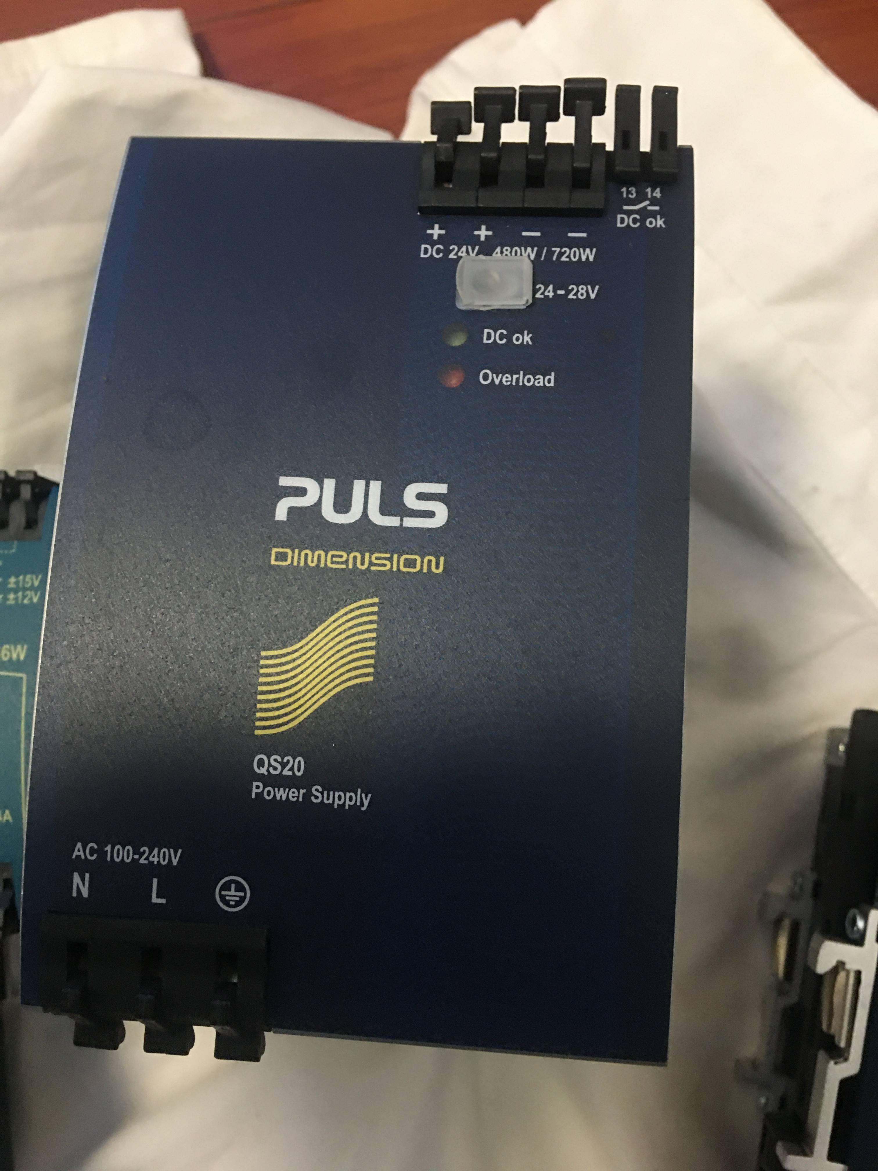 普尔世PULS电源24V 20A QS20.241 现货询价 - 图0