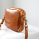 Rongqing vintage handmade cowhide tassel crossbody small square bag