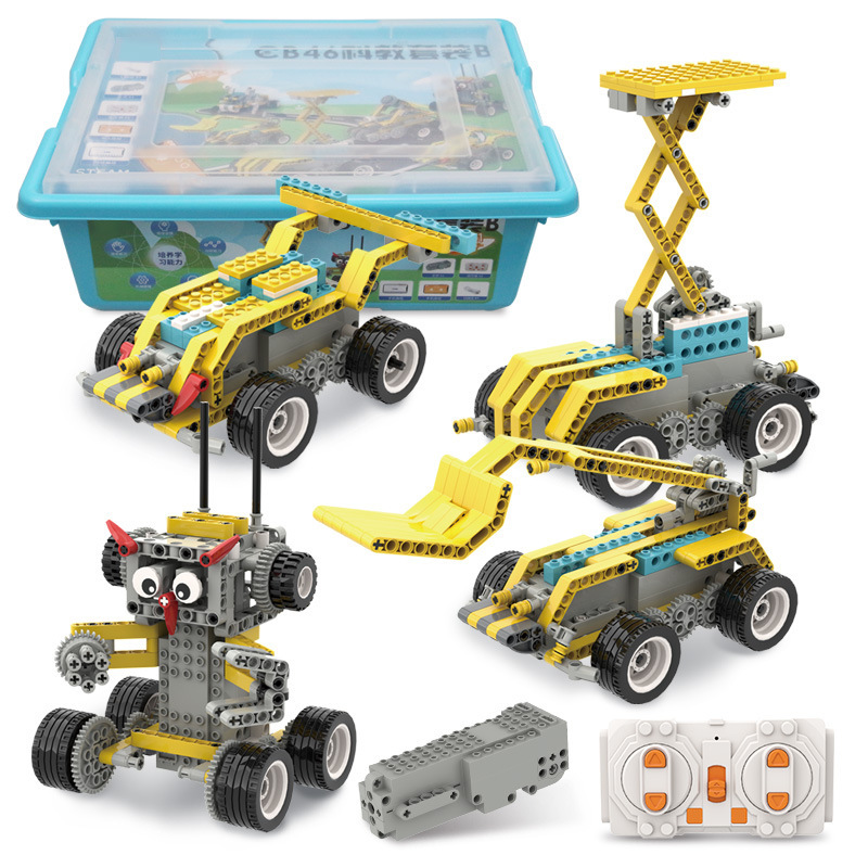 wedo2.0编程教具益智拼装玩具小颗粒积木45300套装兼容scratch3.0 - 图3