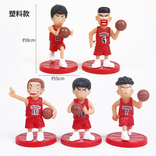 篮球蛋糕装饰摆件迷你球鞋球框男神男孩生日主题派对甜品插牌配件 - 图3