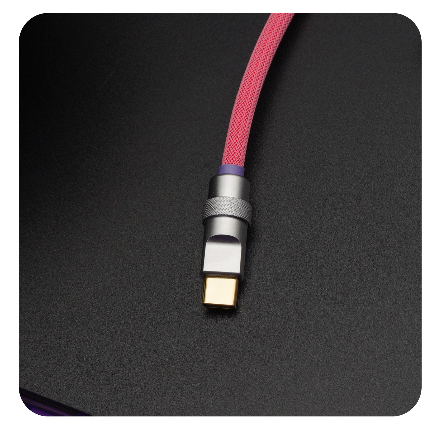 GeekCable客制化电脑机械键盘数据线MelGeek合作键帽线Mojo68霓虹 - 图0