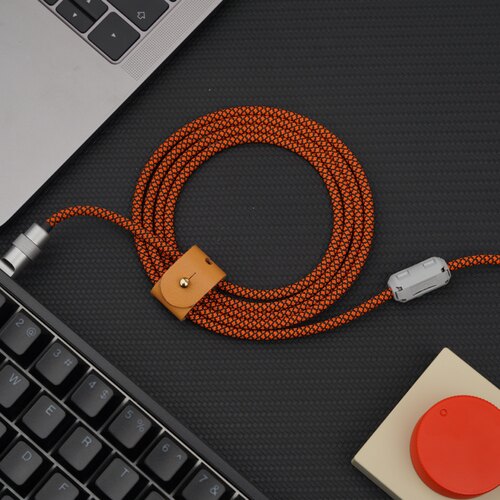 GeekCable手工客制化电脑8k磁轴键盘USB链接数据线Type-C编织直线 - 图3