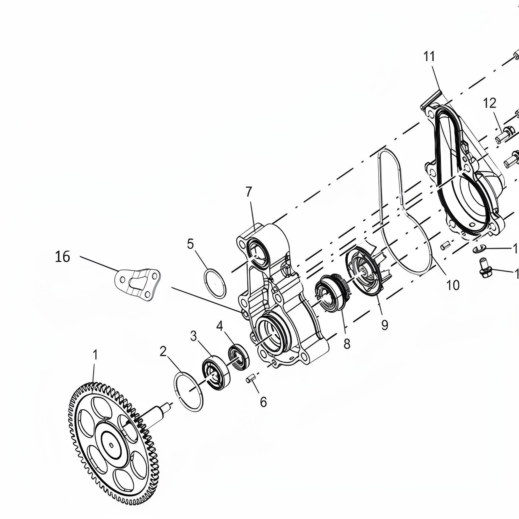 钱江赛450水泵盖QJ400GS-16D/16J水泵密封垫水泵叶轮水封轴承,淘宝优惠券,粉丝福利购,淘宝优惠卷