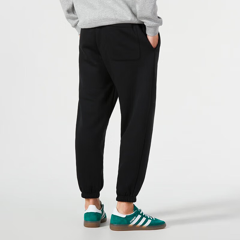 Adidas阿迪达斯针织男裤冬季运动裤加绒保暖跑步训练长裤男IB4048,淘宝优惠券,粉丝福利购,淘宝优惠卷