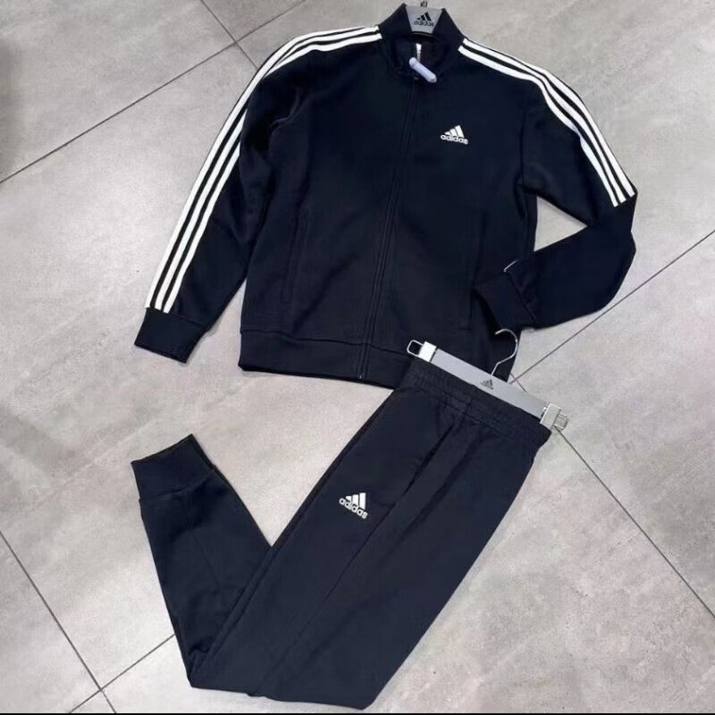 Adidas阿迪达斯运动套装男女款2025秋季款透气跑步外套束脚裤长裤,淘宝优惠券,粉丝福利购,淘宝优惠卷