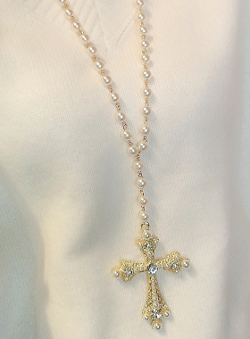 秋冬手工宫廷时尚长款欧美项链