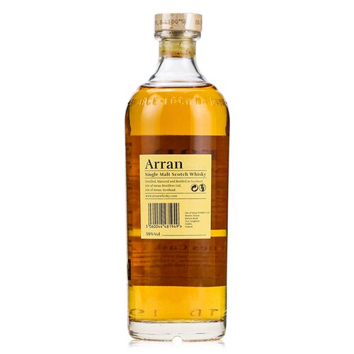 英国进口洋酒阿蓝苏玳桶Arran艾伦苏岱桶限量版威士忌 苏代 700ml - 图0