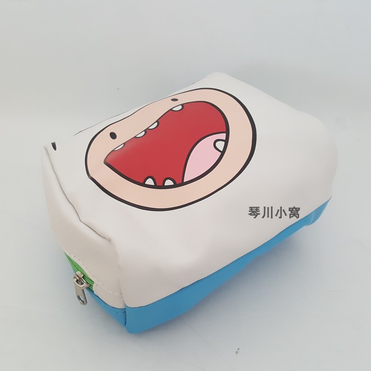 日系 PU 老皮 BMO 阿宝 收纳包 化妆包 手拿女包 包0347 - 图1