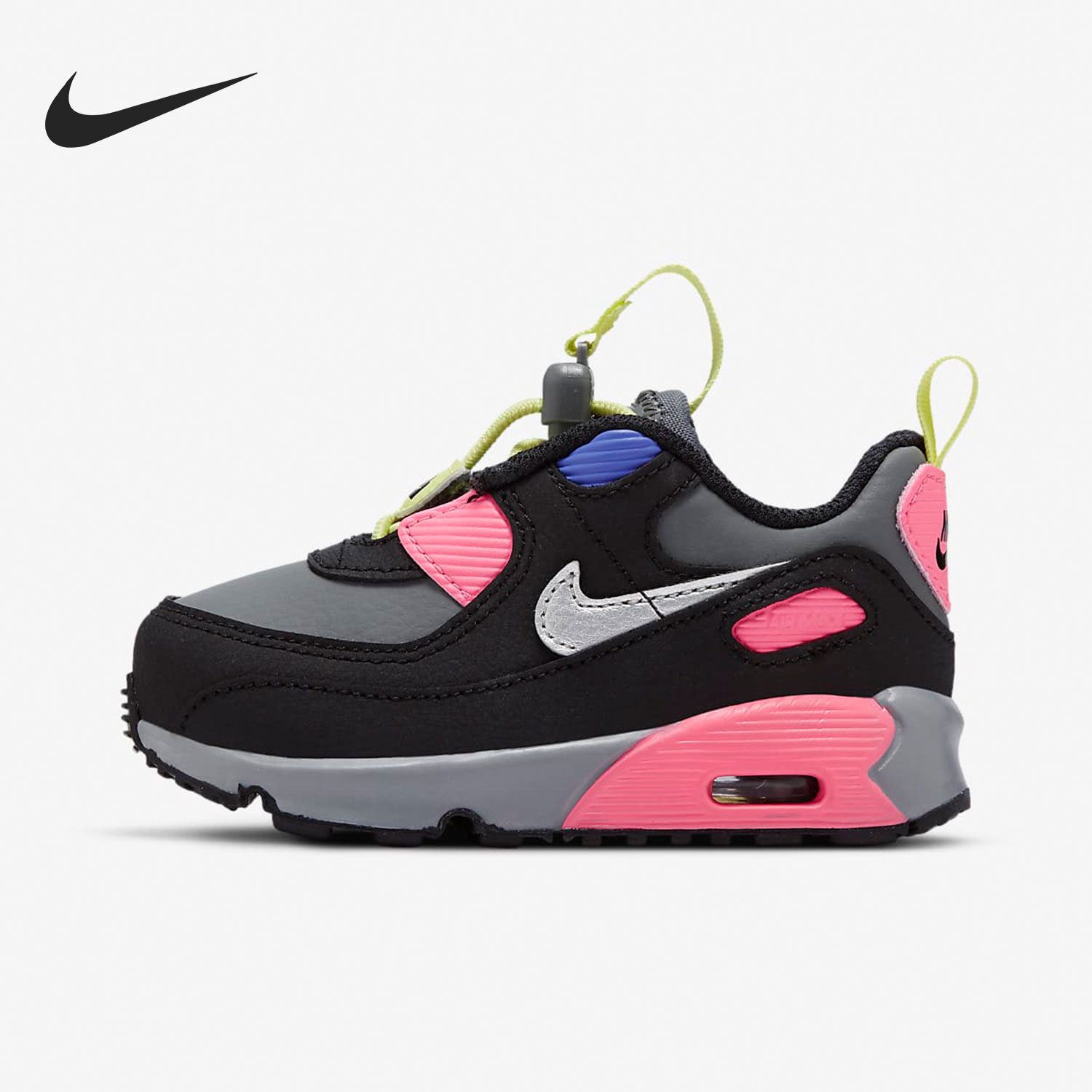 Nike/耐克正品 AIR MAX 90 TOGGLE TD小童休闲运动鞋 CV0065-004-图0