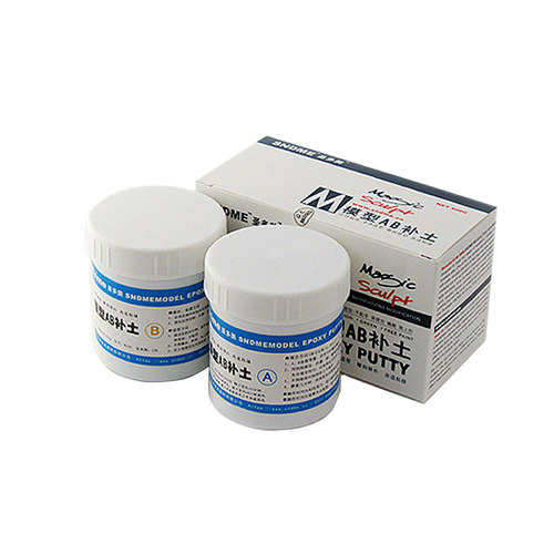圣多美模型AB补土 粘土油泥雕塑 EPOXY PUTTY手办塑型DIY耗材500g - 图3