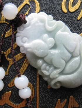 未镶嵌翡翠玉吊坠十二生肖牛马兔