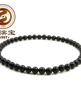 泗滨宝砭石项链小珠项链