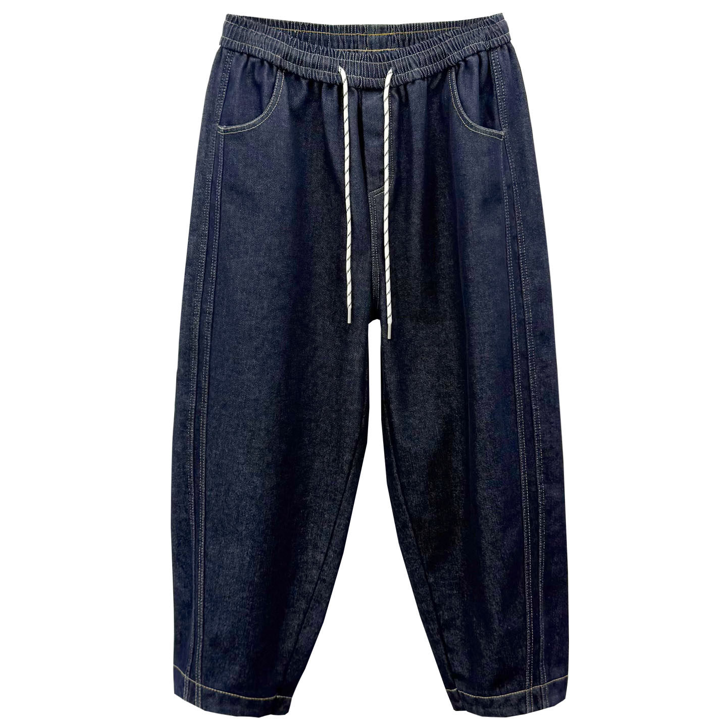 冬大码女裤240斤胖mm显瘦遮肉宽松保暖加厚加绒修容牛仔裤萝卜裤,淘宝优惠券,粉丝福利购,淘宝优惠卷