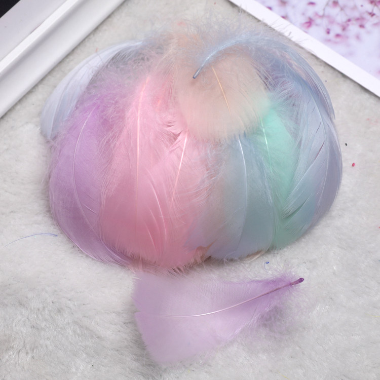 包邮马卡龙鹅毛中飘彩色diy羽毛波波球礼盒填充花束花环装饰羽毛,淘宝优惠券,粉丝福利购,淘宝优惠卷