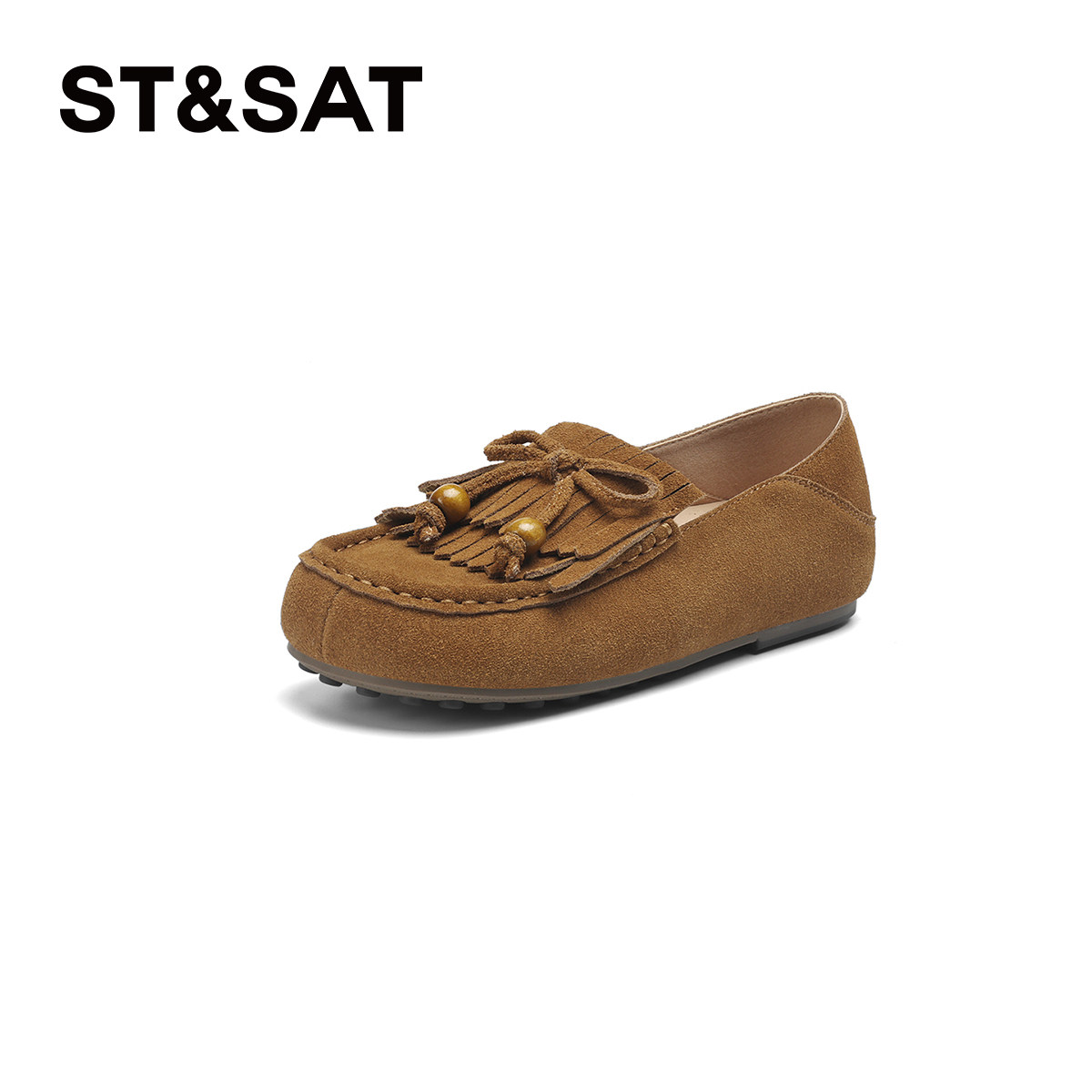 星期六复古豆豆鞋子女2025秋季新款一脚蹬勃肯鞋奶奶鞋乐福鞋,淘宝优惠券,粉丝福利购,淘宝优惠卷