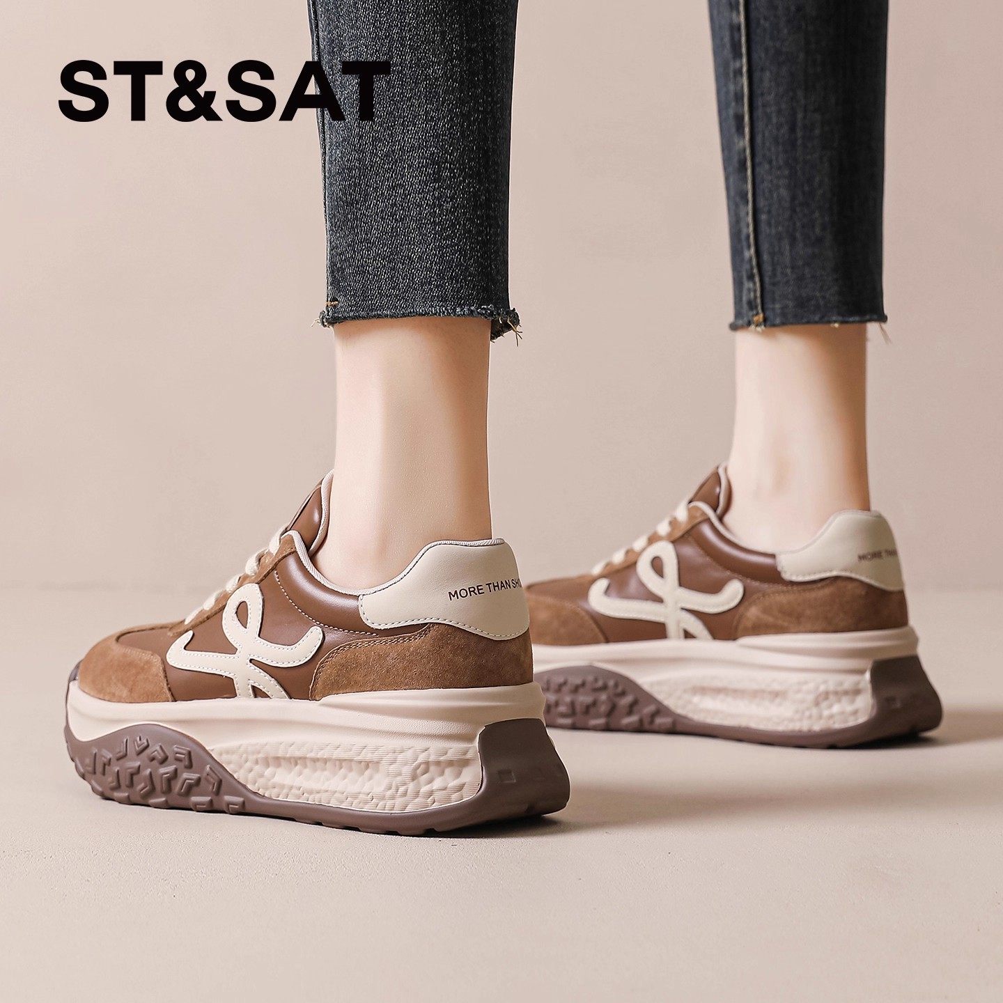 星期六阿甘鞋女款2025新款秋冬季厚底增高休闲运动鞋子爆款德训鞋,淘宝优惠券,粉丝福利购,淘宝优惠卷