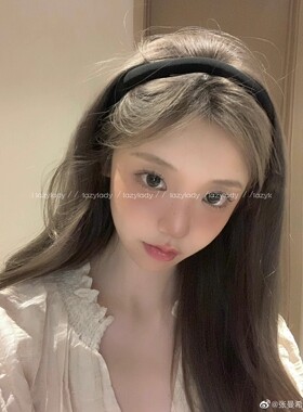 韩式缎面头箍简约发箍