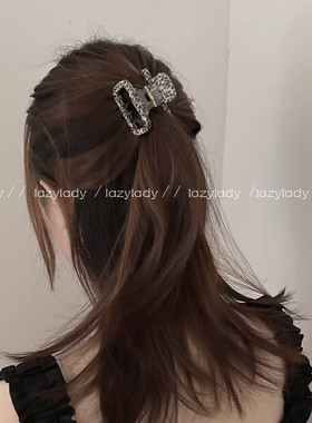 lazylady抓夹醋酸材质ins风