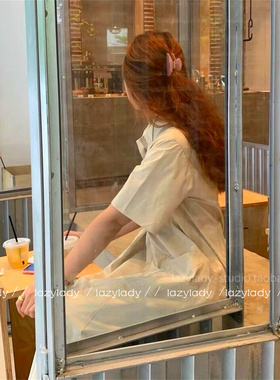 lazylady抓夹醋酸ins风