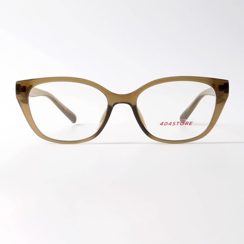 404的店复古美拉德网红冷茶色猫眼微翘眼镜配度数TR90材质素颜女 - 图3