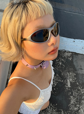 未来风骑行墨镜时髦Y2K高级感