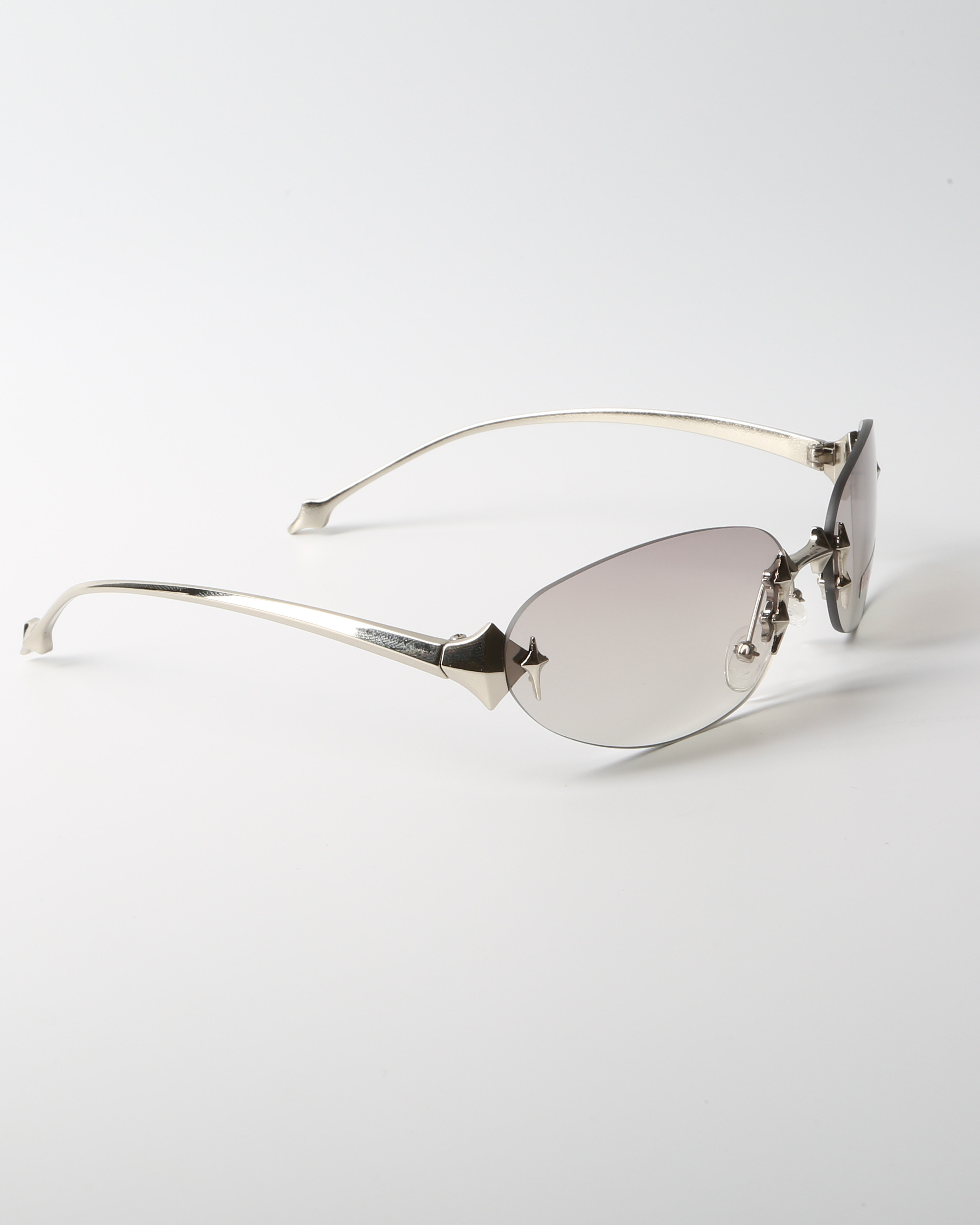 404的店韩版无框星星墨镜复古千禧风辣妹YK2时尚椎圆太阳眼镜男女,淘宝优惠券,粉丝福利购,淘宝优惠卷