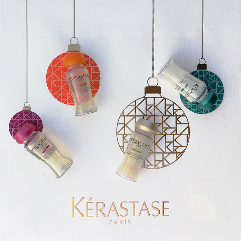 包郵正品KERASTASE卡詩活力膠精華液12ml*10 強韌修護燙染易斷