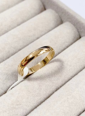 时尚百搭戒指指环钛钢直播热卖女