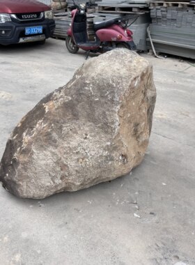 天然石材原石摆件户外庭院景观石大型石装饰石户外花园流水造景石