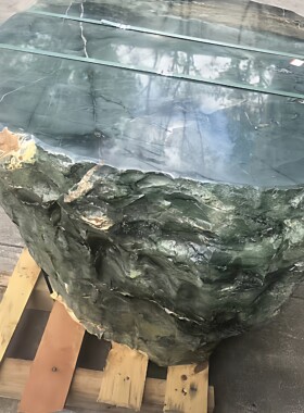 石桌石凳庭院一套户外花园别墅农家小院天然石头桌子九龙壁石桌椅