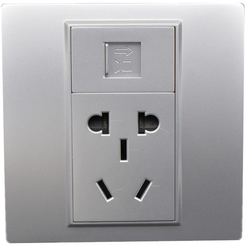 银色六类网络加5孔墙壁插座86型单电脑千兆网线口带五孔电源面板 - 图3