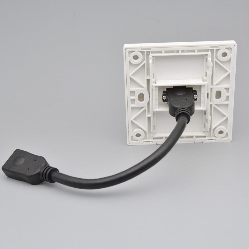 带线高清HDMI插座86型墙壁暗装多媒体面板直插4K带延长线hdmi面板,淘宝优惠券,粉丝福利购,淘宝优惠卷