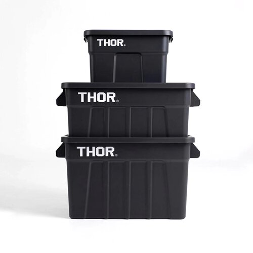 国内现货 THOR方形带盖收纳箱户外露营车载衣服玩具收纳 日本限定 - 图3
