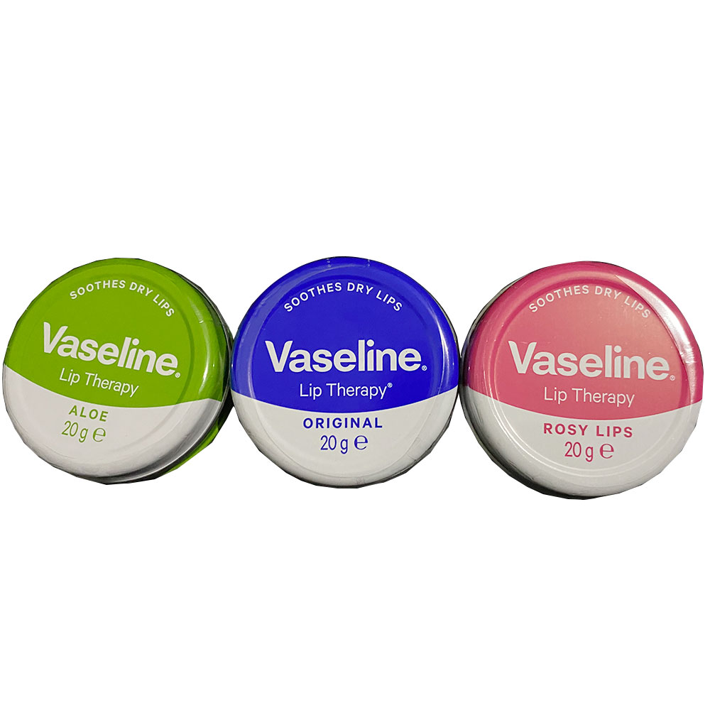 英国正品Vaseline凡士林润唇膏护唇膏滋润保湿防干裂淡化唇色20g