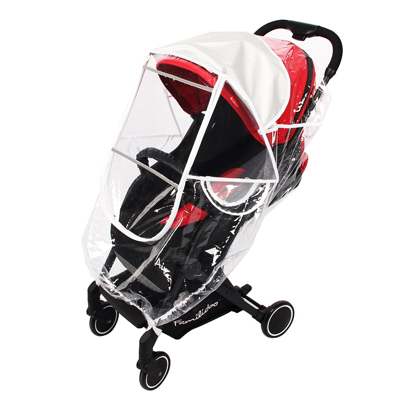 婴儿车防雨罩宝宝推车防风罩儿童伞车防疫防飞沫透明雨衣防寒通用,淘宝优惠券,粉丝福利购,淘宝优惠卷