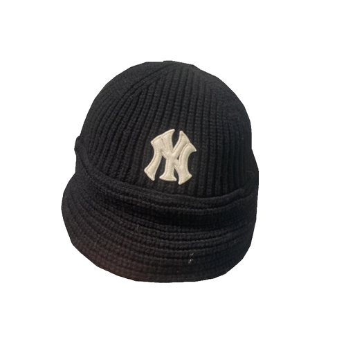 MLB, шерстяная удерживающая тепло демисезонная вязаная шапка подходит для мужчин и женщин