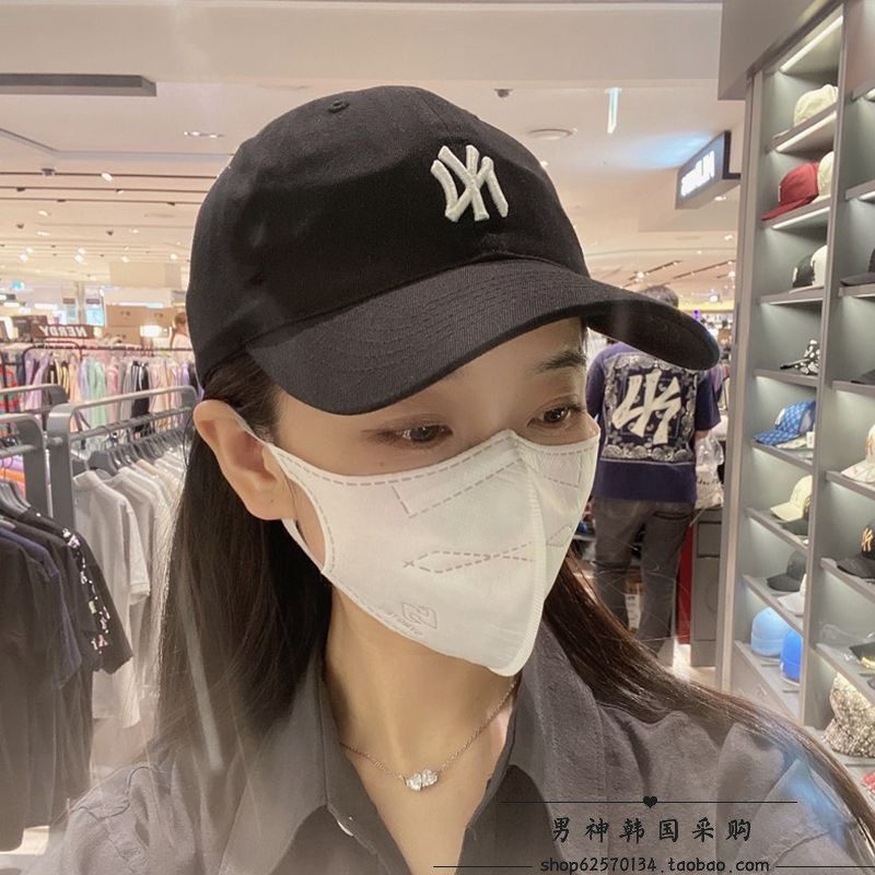 韩国MLB棒球帽软顶运动帽子小标可调节LA情侣NY鸭舌帽字母帽CP77,淘宝优惠券,粉丝福利购,淘宝优惠卷