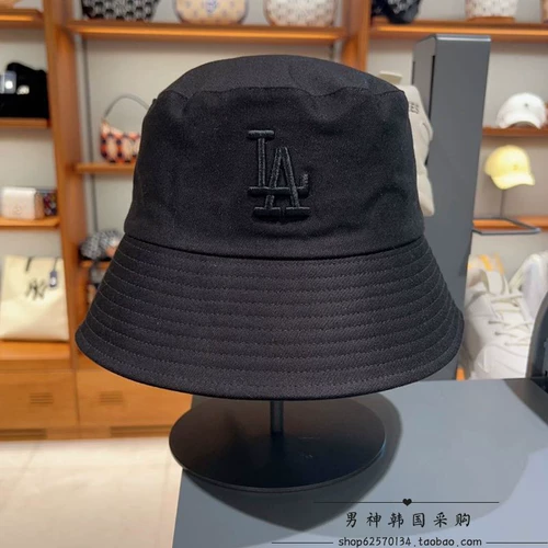 Корейская шляпа MLB NY Letter Yankees с широкими полями, солнцезащитная рыбацкая шляпа, спортивная шляпа для пар, повседневная шляпа-тазик