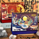 2025 Year of the Snake ancient style new desk calendar creative monthly calendar calendar buckle office desktop notepad ornaments desk calendar