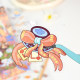 Senyou's new fantasy fan miniature scene landscaping stickers three-dimensional decompression stickers 2.5D fan landscaping