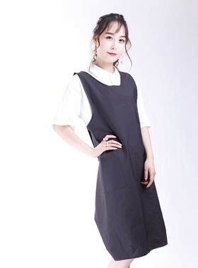 美发工服发型师工作服技师服围裙韩版时尚工作服定制工作围裙