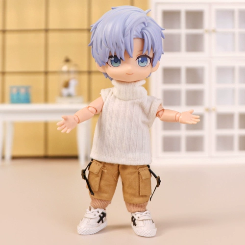 Объект OB11 Детская одежда, повседневные рабочие брюки, нижний жилет рубашки, ASI P9P10 Сказочные брюки для тела, 12 очков BJD детская одежда