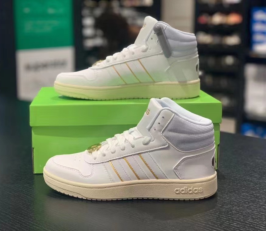 adidas阿迪达斯男女鞋秋NEO HOOPS 2.0 吾皇万睡联名休闲鞋G55080 - 图0