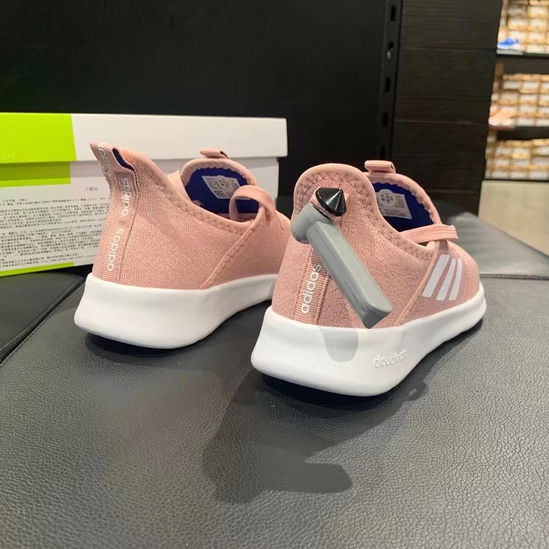 adidas阿迪达斯女鞋 CLOUDFOAM PURE轻便透气运动休闲鞋EG3844 - 图0