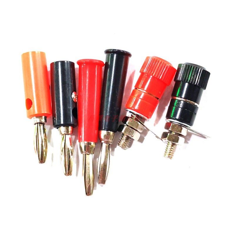 红黑香蕉插座 接线柱 功放音箱插头 治具测试柱 四叶杆 接线端子,淘宝优惠券,粉丝福利购,淘宝优惠卷