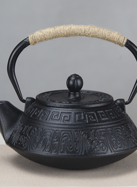 简约复古家用煮水泡茶日式手工铸铁壶茶室摆件饰品茶壶礼品茶具